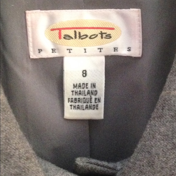 Gray wool jacket - Picture 3 of 5